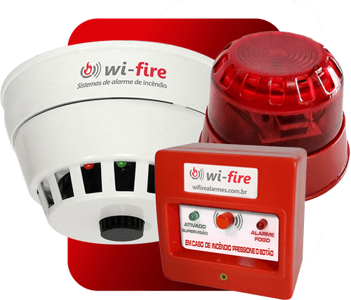 Sistema Wi-Fire para alarme de incêndio